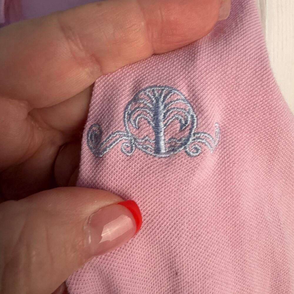 Ralph Lauren Polo Golf Tailored Fit Long Sleeve Women XS Pink Preppy Academia - Picture 4 of 5